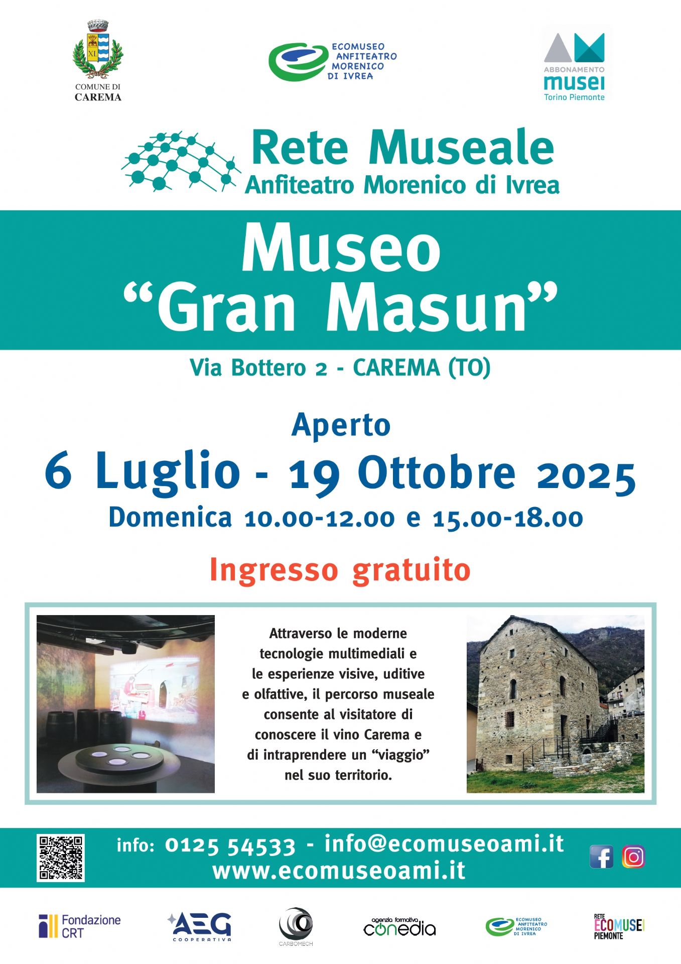 Locandina Museo Gran Masun