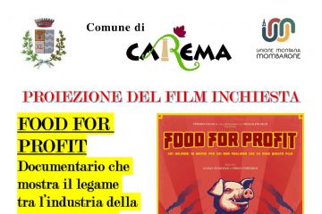 Locandina presentazione serata